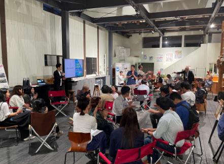 町内交流会の風景